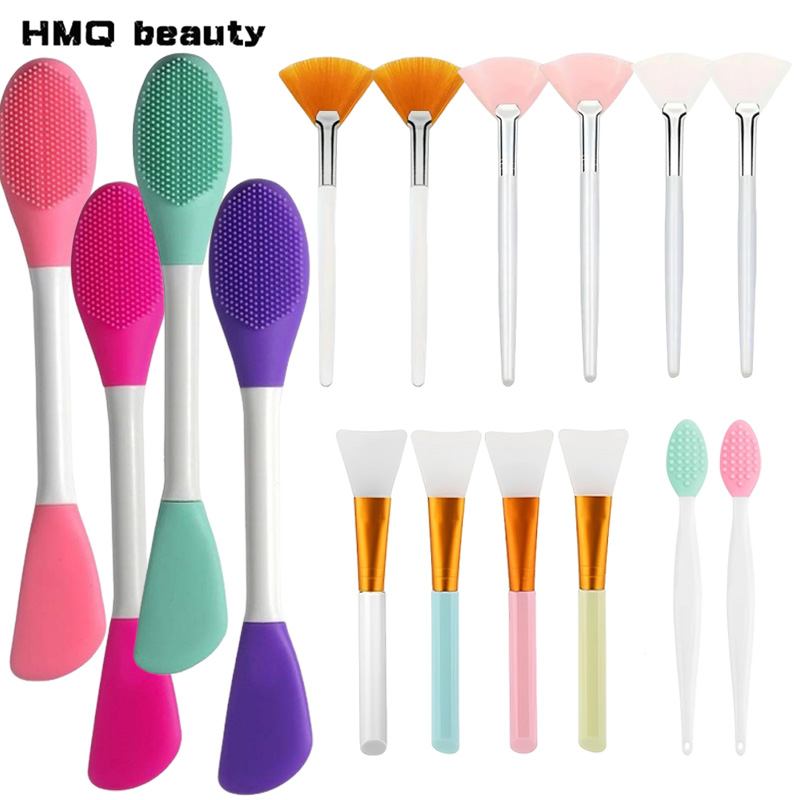 Beauty Makeup Women - Professionele siliconen maskerborstel Zachte applicatorborstels Make-up