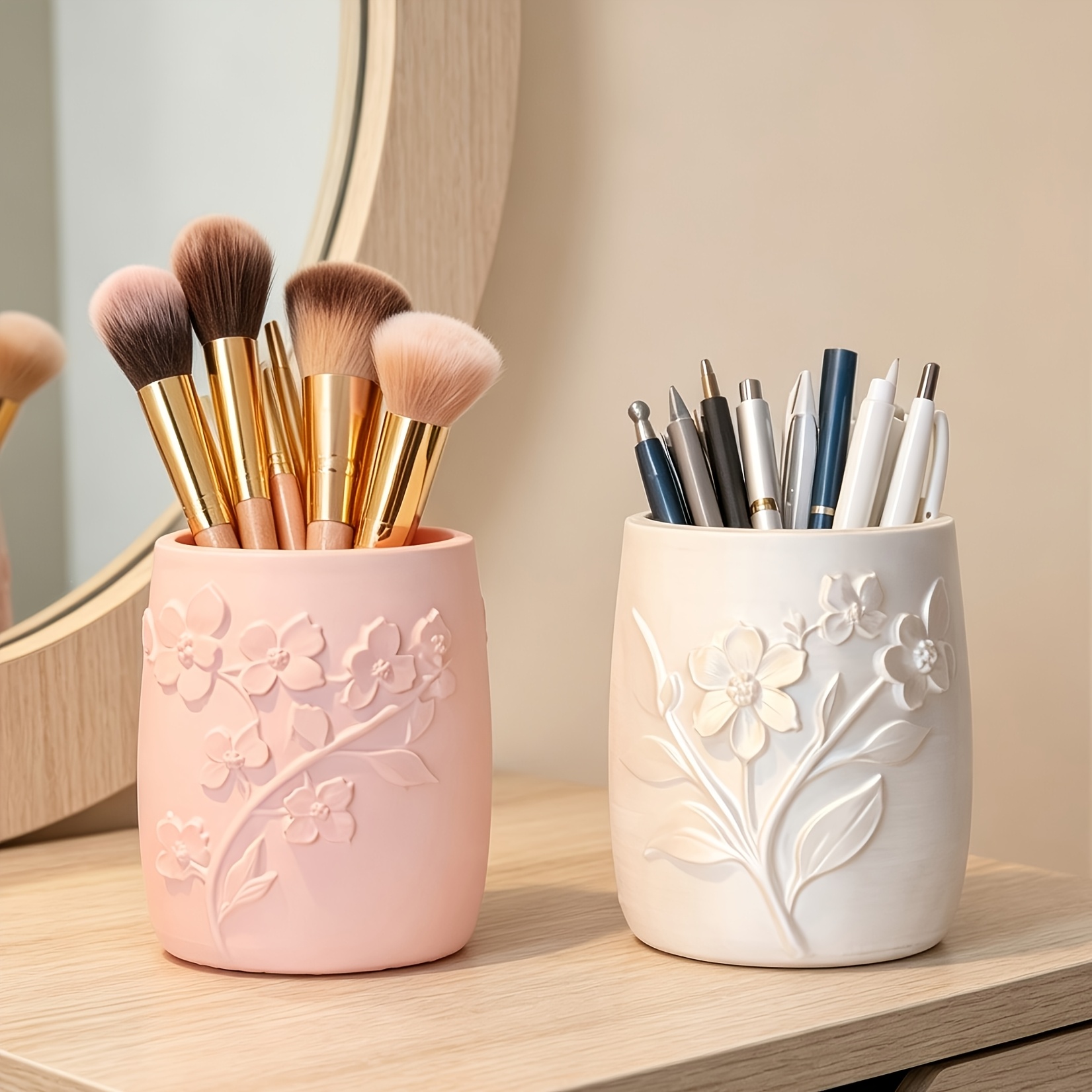 2/1-delige set geëmbosseerde b - Beauty Makeup Vanity Set recensie en prijs