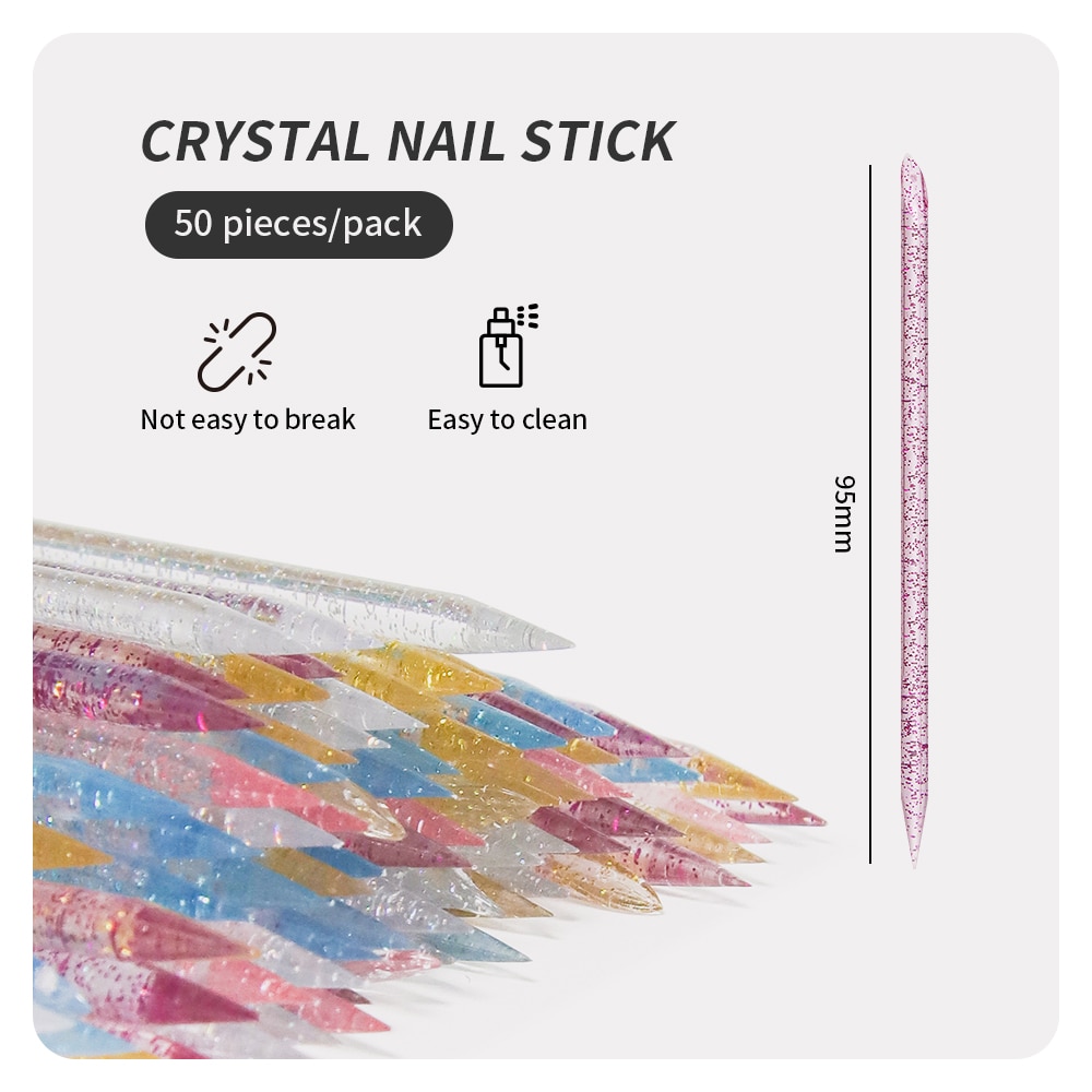 50 Stuks Nail Cuticula Pusher  - Contour Palette Stick recensie en prijs