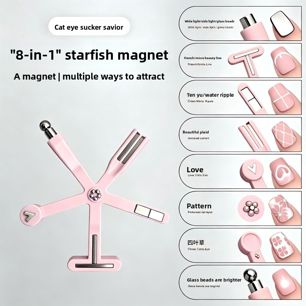 8 In 1 Starfish Cat Eye Magnet - Contour Palette Stick recensie en prijs