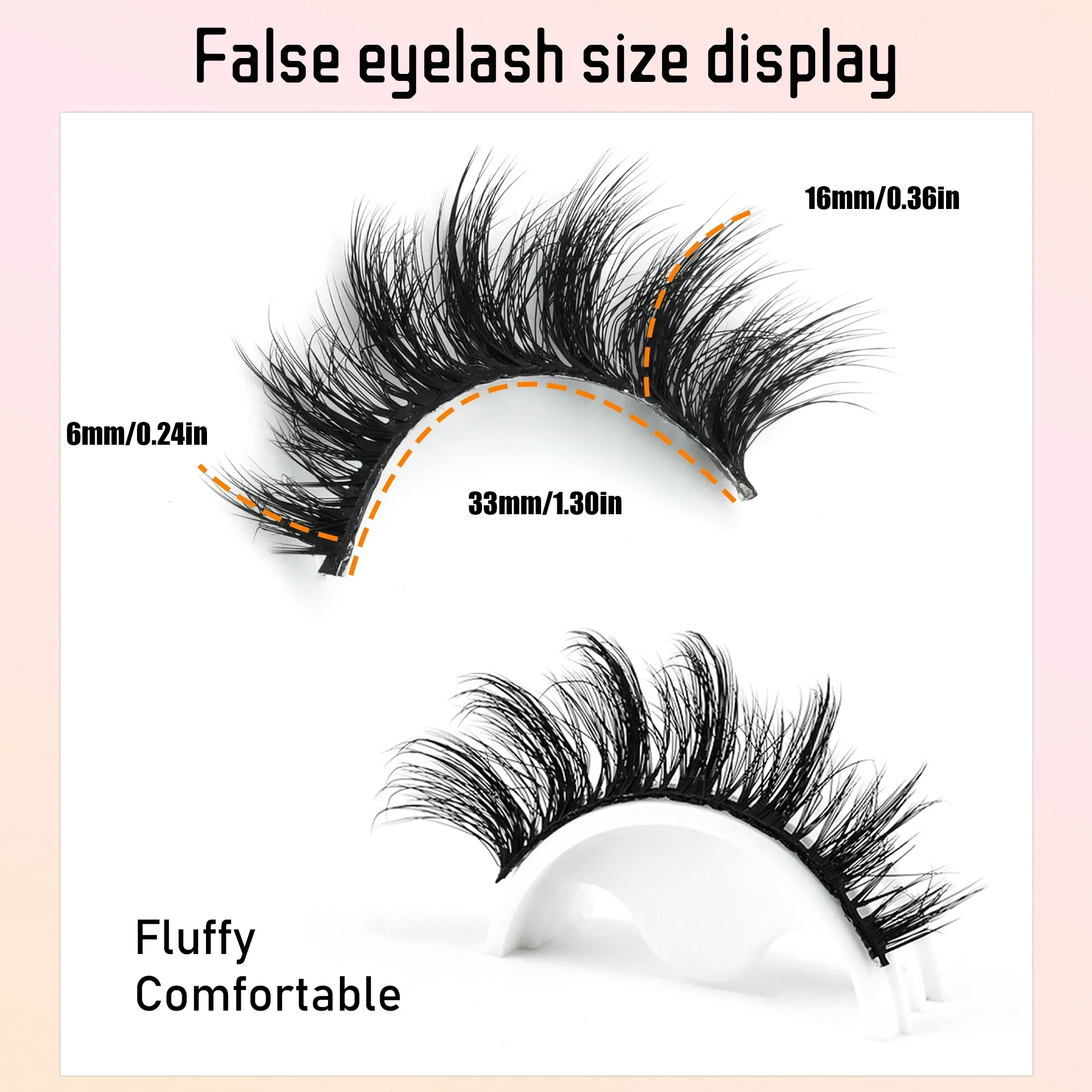5 paar Cat Eye 8D Russische Vo - Beauty Makeup Women recensie en prijs